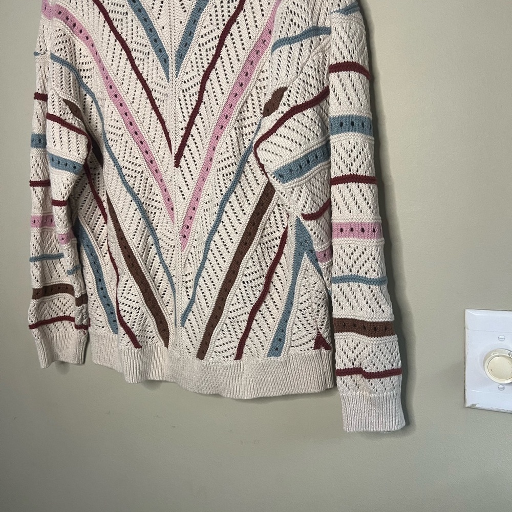 Marine Layer Multicolor Crew Neck Sweater - Picture 13 of 14